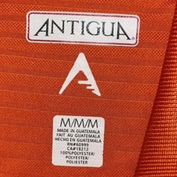 Antigua OSU Oklahoma State University Short Sleeve Polo Shirt - Picture 8 of 8